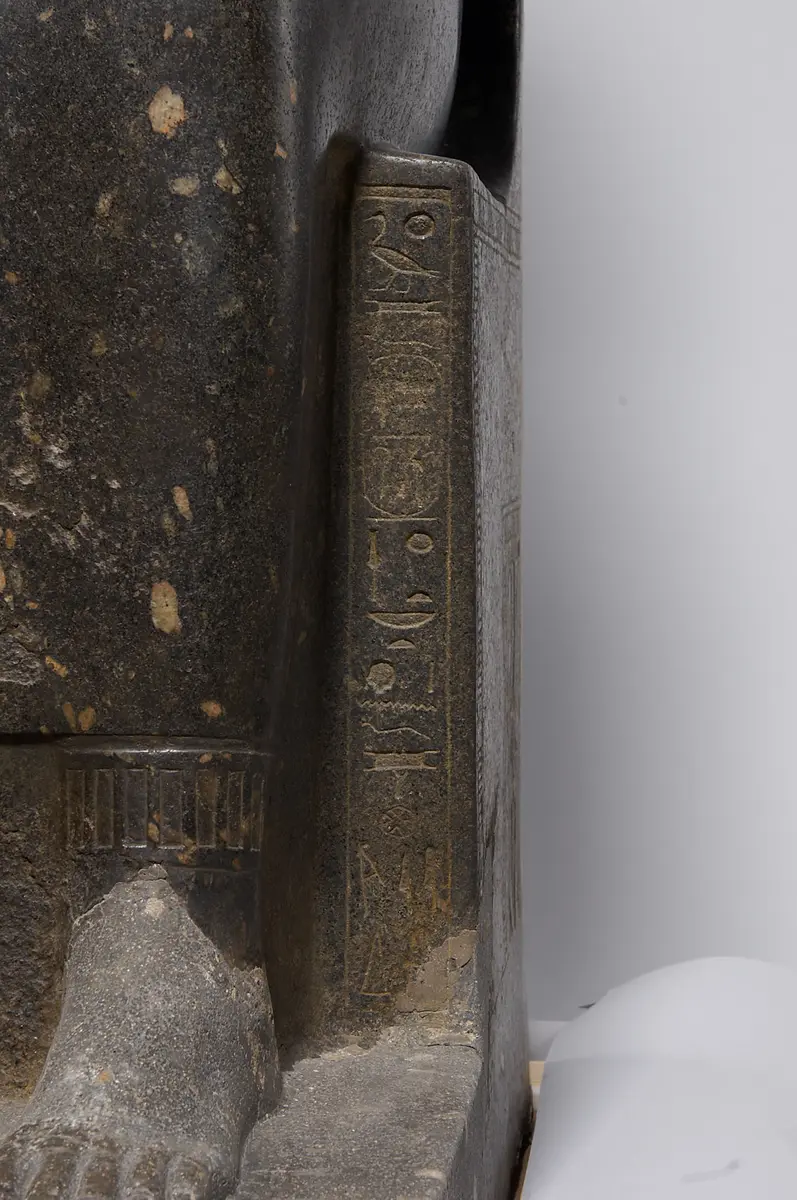 Seated statue of the goddess Sakhmet