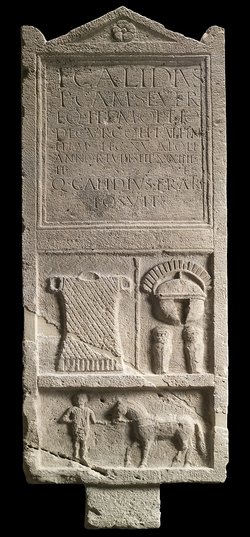 Grabstein des T. Calidius Severus