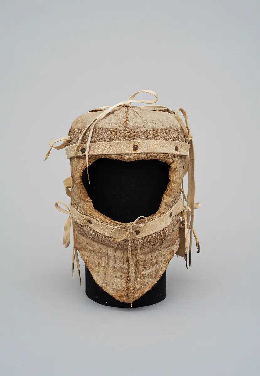 Helmhaube/Innenfutter für einen Stechhelm