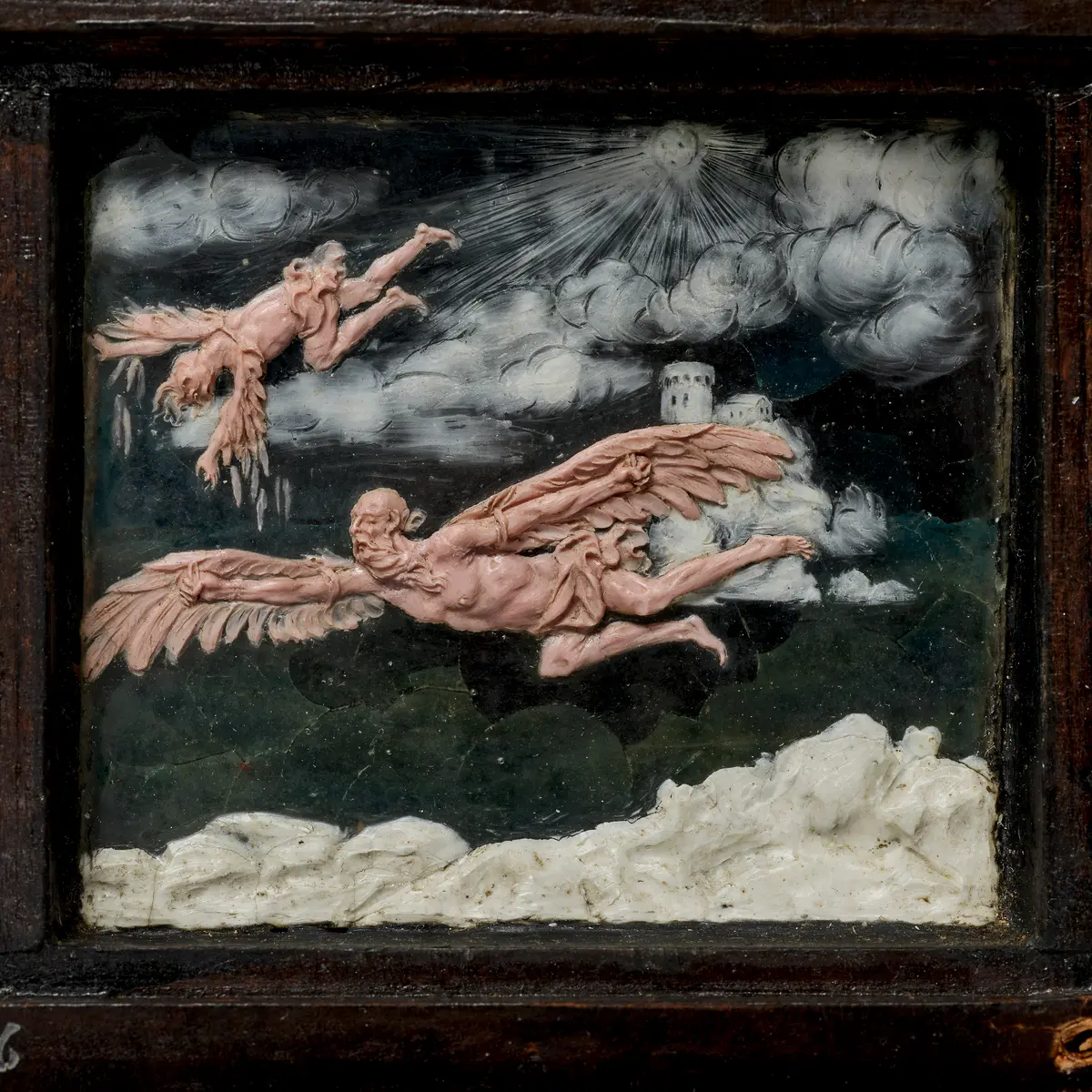 Tafel mit 60 Szenen aus den Metamorphosen des Ovid