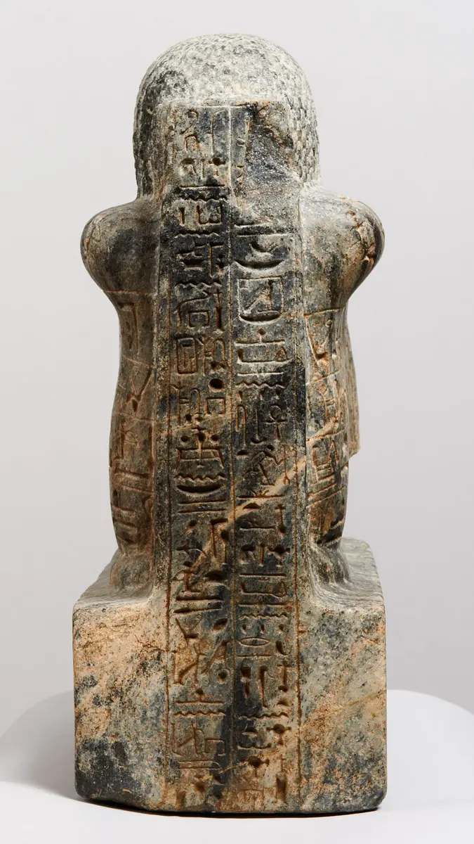 Sistrophore Hockerstatue des Chai-hapi