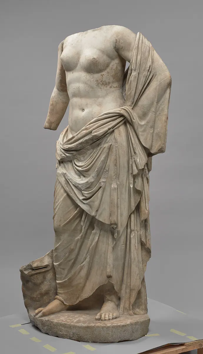 Statuentorso einer Göttin (sog. Aphrodite)