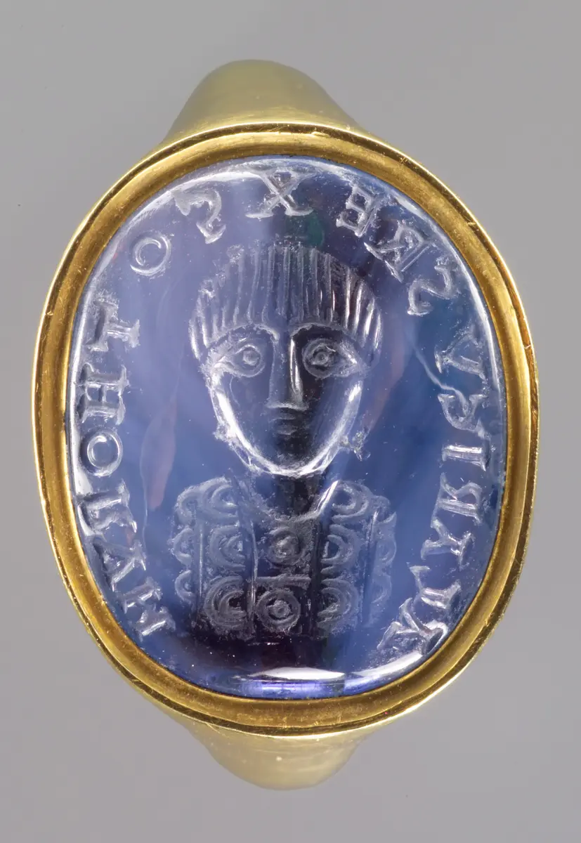 Siegelstein Alarichs II., König der Westgoten