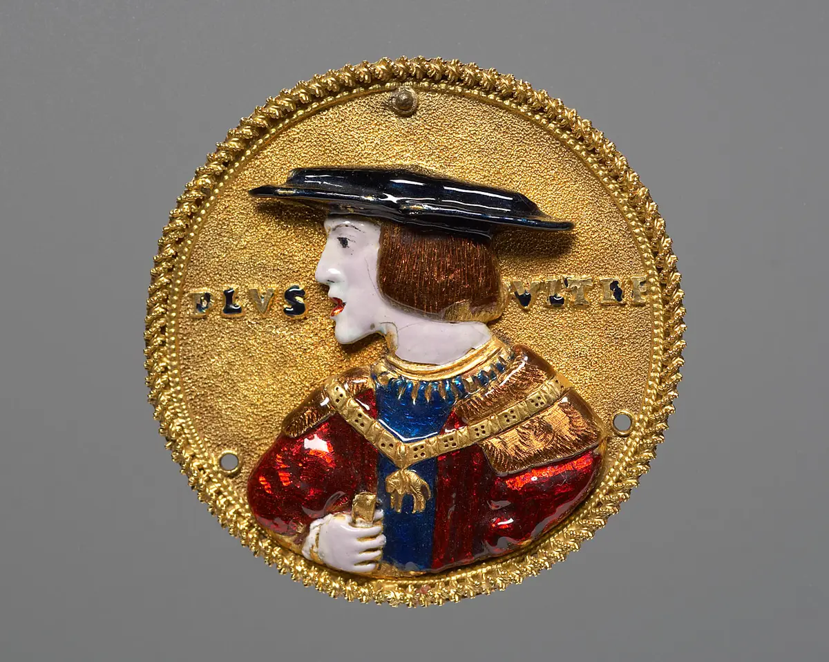 Medaillon mit dem Bildnis Kaiser Karls V.