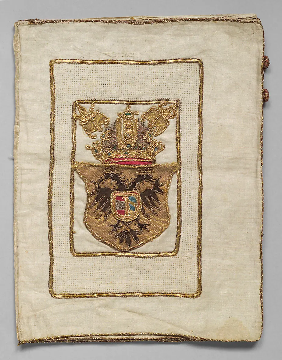Stimmheft mit Wappen Kaiser Karls V.
