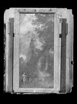 Venus und Amor vor der Liebesburg