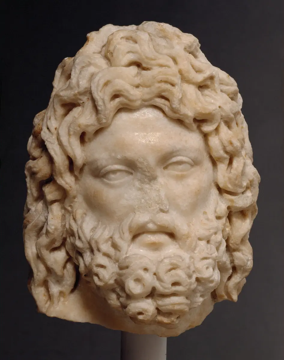 Kopf des Poseidon