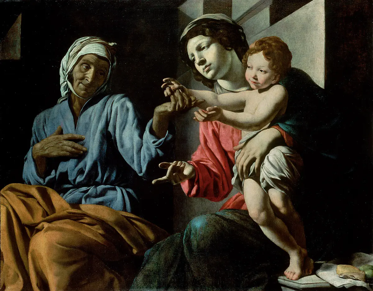 Virgin Mary with Child and St. Anne
