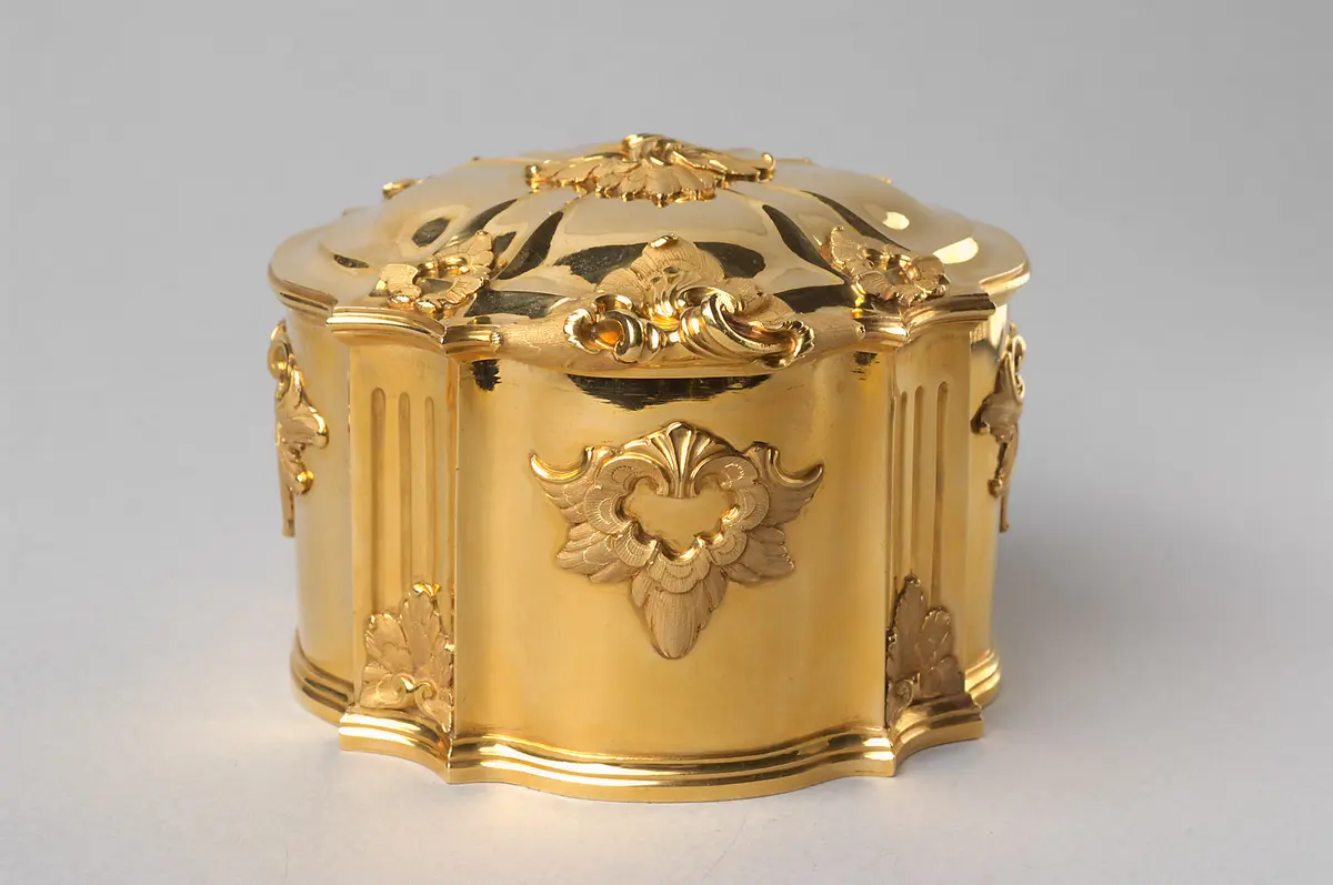 Büchse der Toilettegarnitur des Kaisers Franz I.