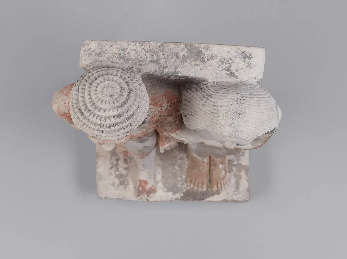 Statuengruppe des Kai-pu-ptah und der Ipep