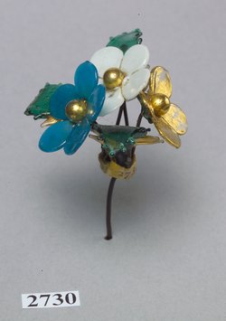 Blumenbukett aus Glas