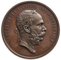 Wien: Medaille zur Erinnerung an die Weltausstellung 1873