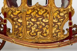 Rokoko-Berline, sogenannter „Prinzen“- oder „Damenwagen“