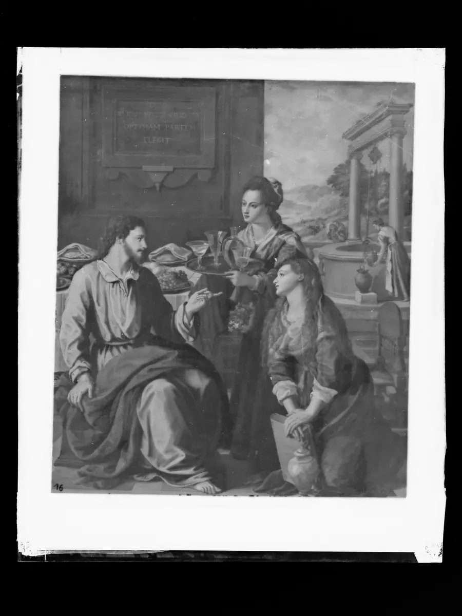 Christus bei Maria und Martha