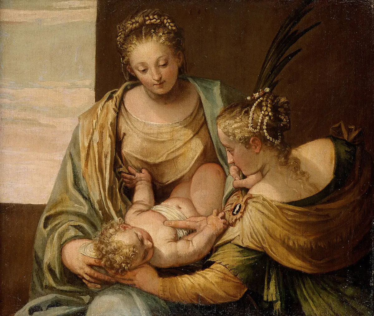 Mystische Vermählung der hl. Katharina