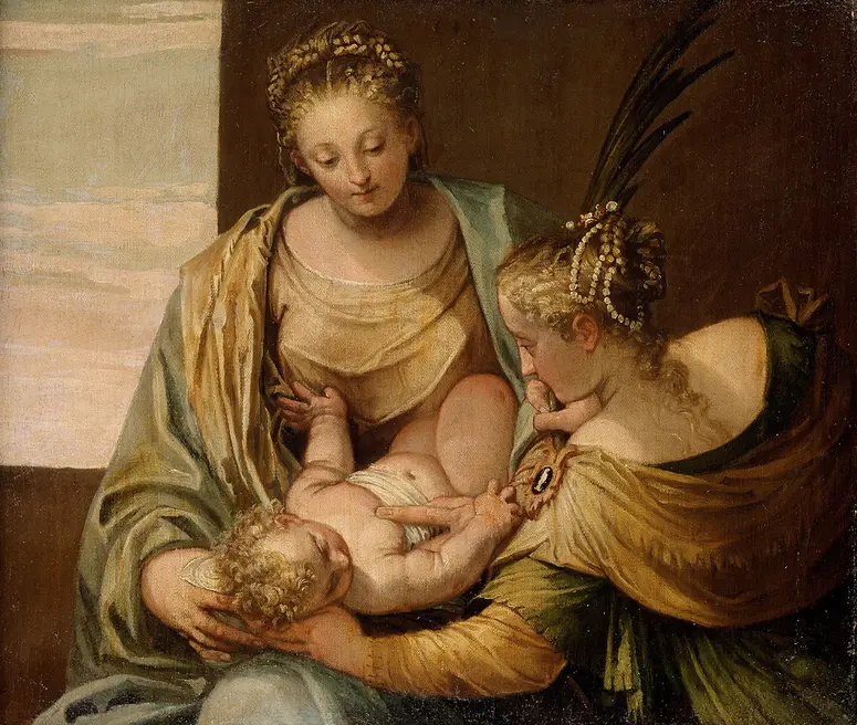 Mystische Vermählung der hl. Katharina