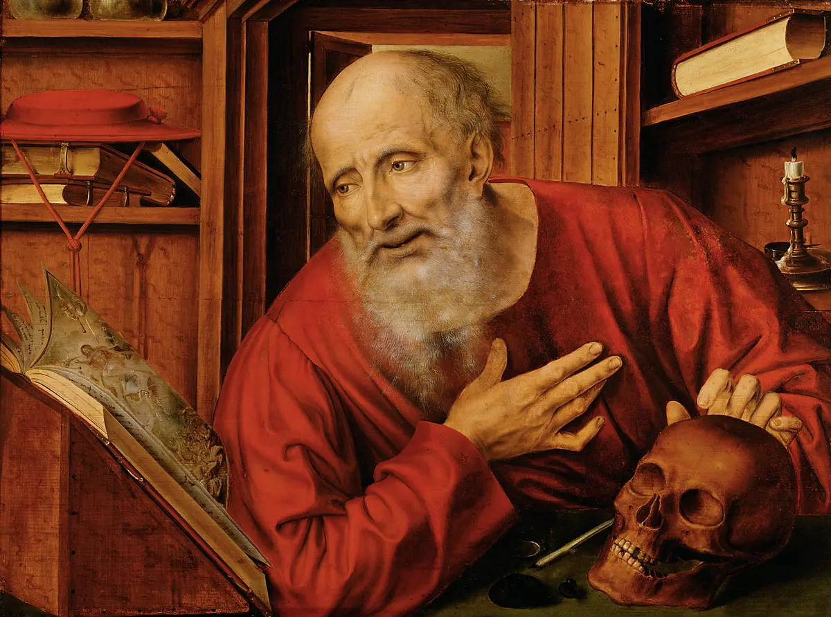 Hl. Hieronymus in der Zelle