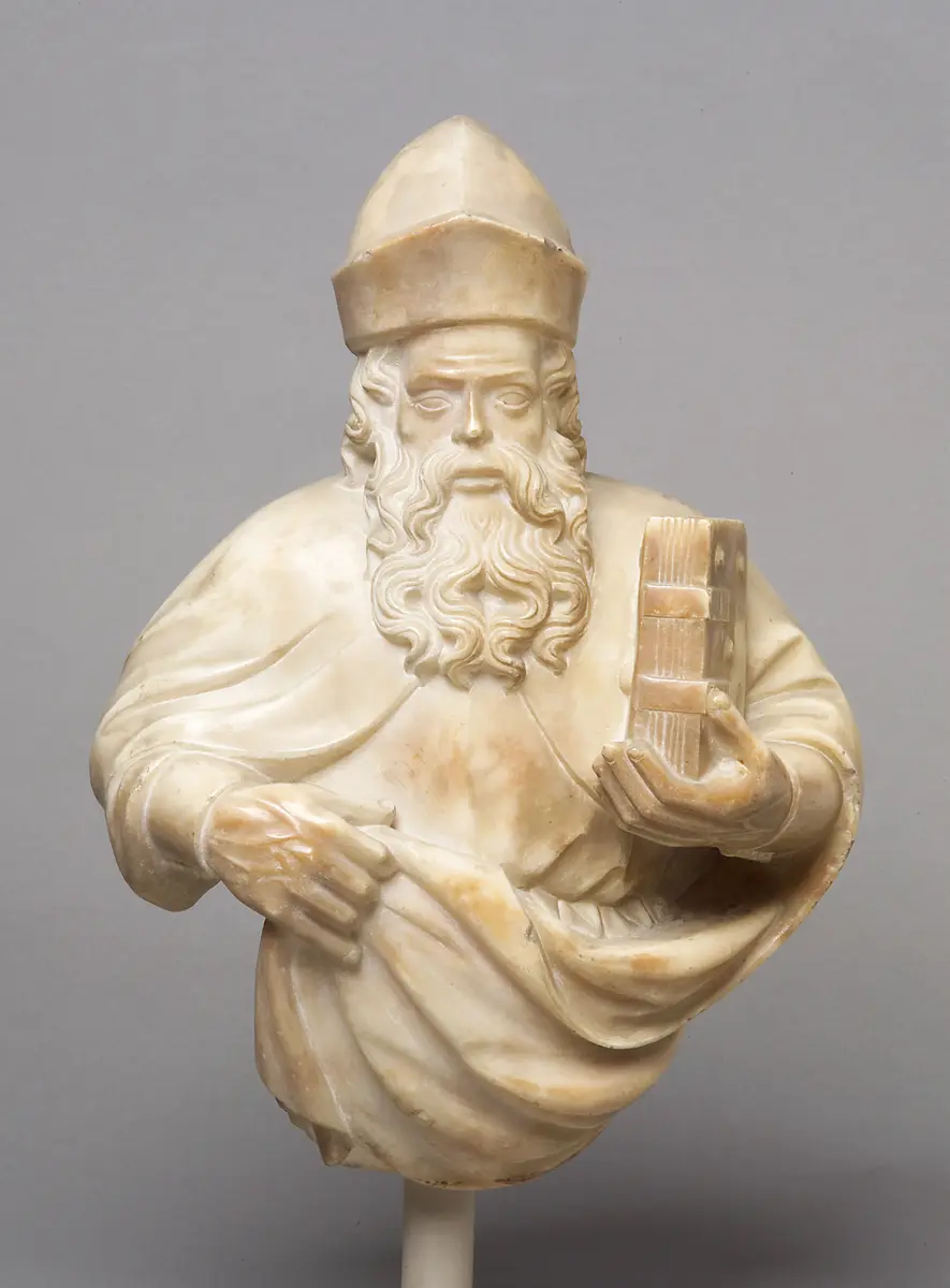 Büste eines Propheten aus einer siebenteiligen Serie