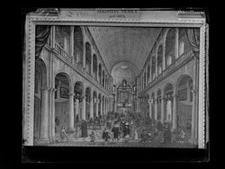 Innenansicht der Jesuitenkirche zu Antwerpen
