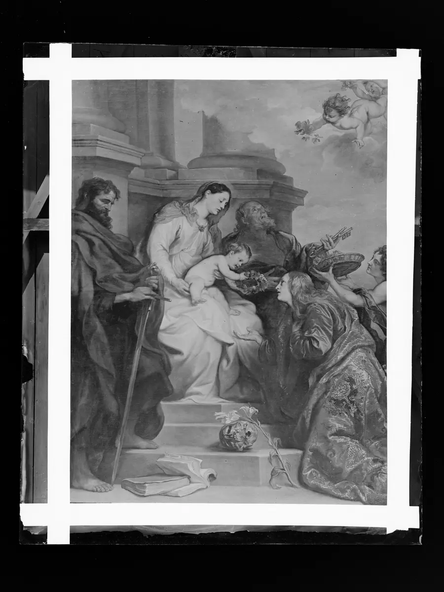 Maria mit Kind und den Hll. Rosalia, Petrus und Paulus