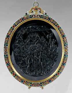 The Crucifixion (obverse), Adam and Eve (reverse)