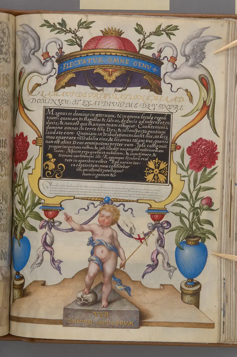 Schriftmusterbuch; 127 Blatt Pergament