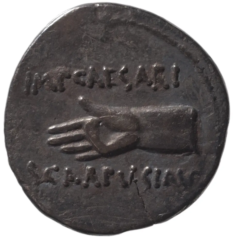 Röm. Republik: C. Iulius Caesar (Octavianus) und L. Pinarius Scarpus