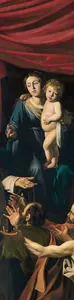 Caravaggio - Rosenkranzmadonna