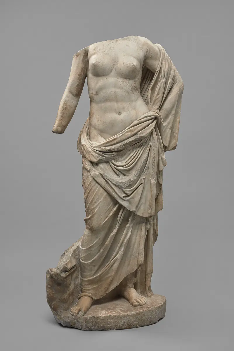Statuentorso einer Göttin (sog. Aphrodite)