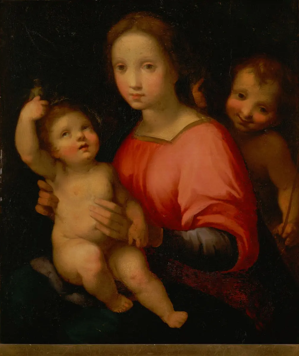 Maria mit Kind und Johannesknaben