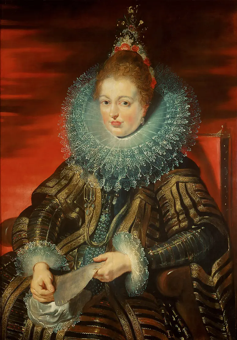 Infantin Isabella Klara Eugenia (1566-1633), Gemahlin von Albrecht VII.