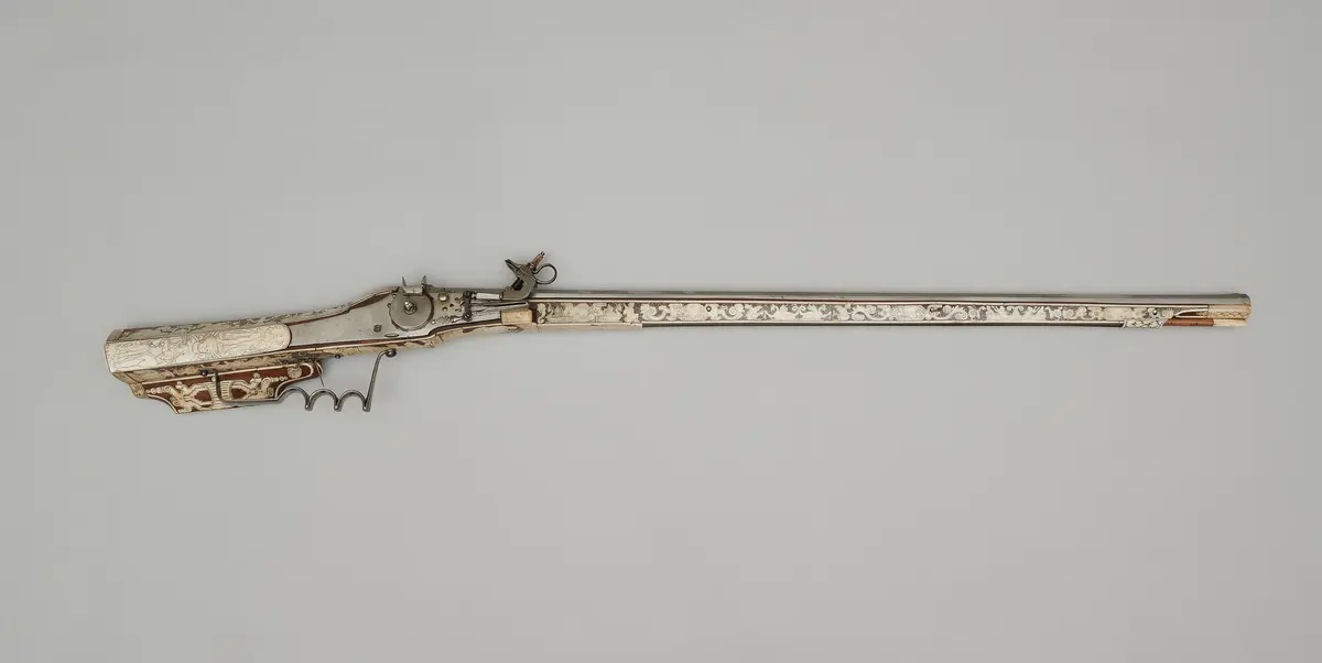 Jagdgewehr mit Radschloss
