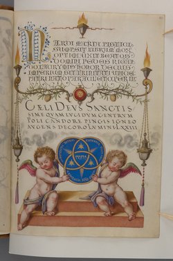 Schriftmusterbuch; 127 Blatt Pergament