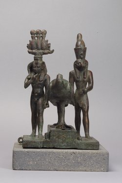 Harpokrates mit Horus und Ibis