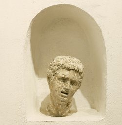 Sohn des Laokoon (Laocoon), Büste, Kopf, Porträtbüste, Porträtkopf
