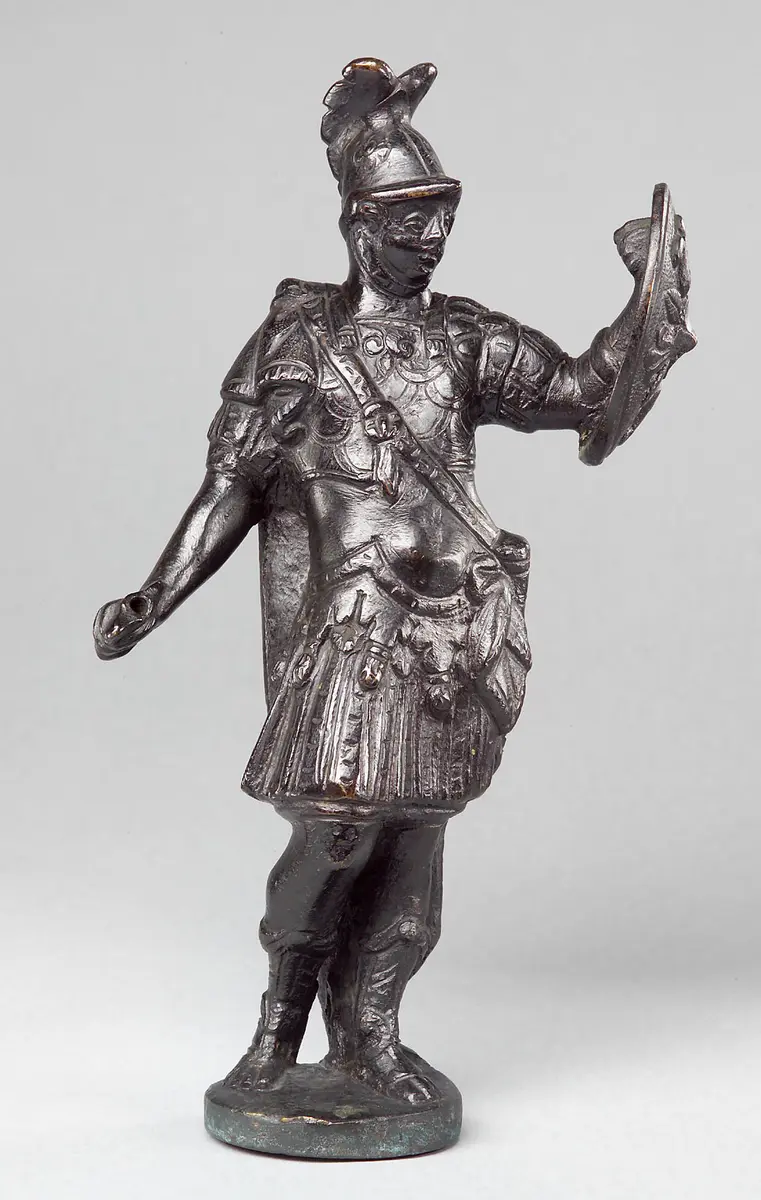 Statuette, Kleinbronze, Bronze, Mars