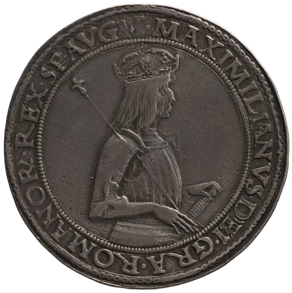 Maximilian I.; Guldiner; geharnischtes Hüftbild; Gian Marco Cavalli;
