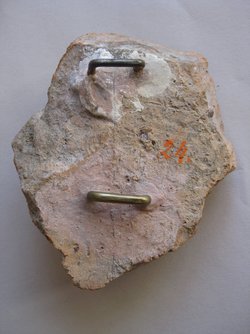 Fragment einer Verkleidungsplatte(?): Eros mit Schmetterlingsflügeln