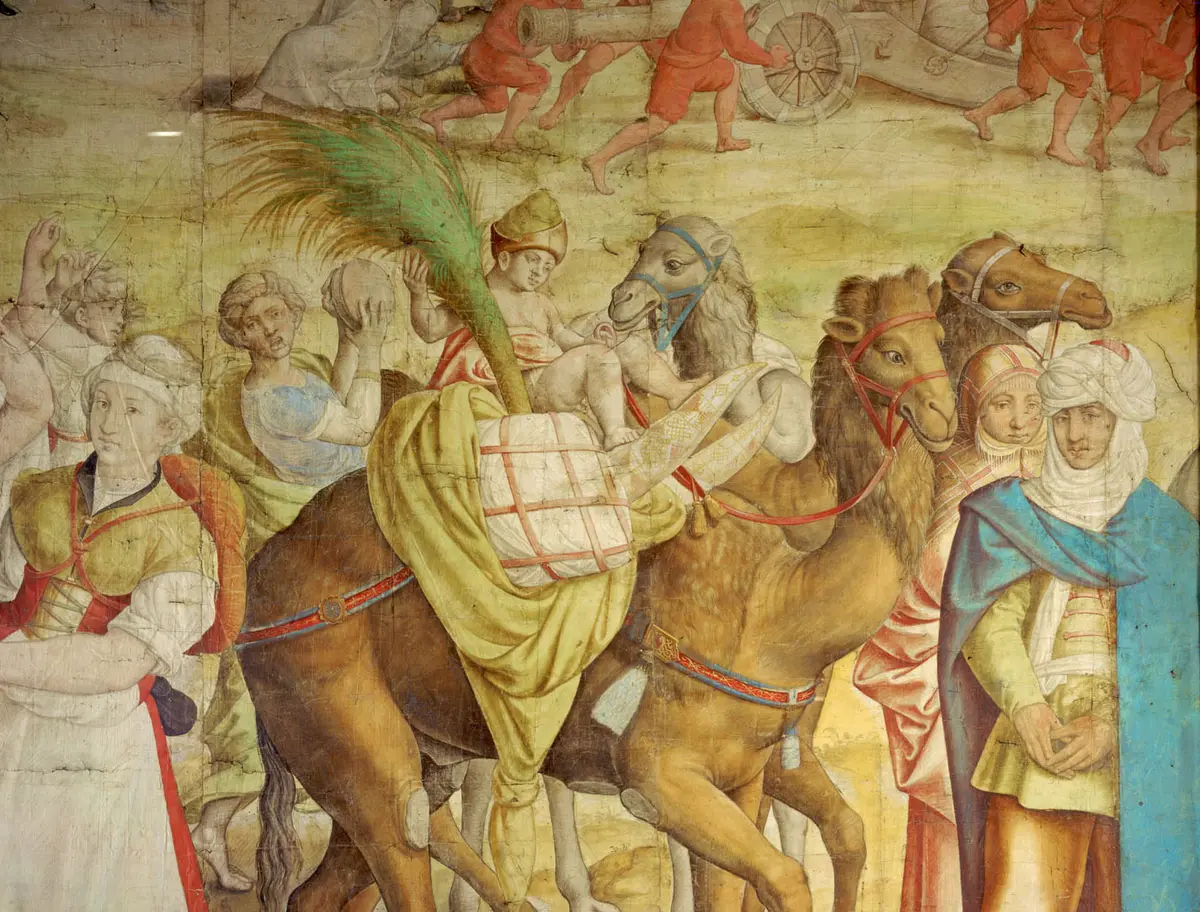 Kriegszug Kaiser Karls V. gegen Tunis (1535): Auszug des Heeres aus Tunis