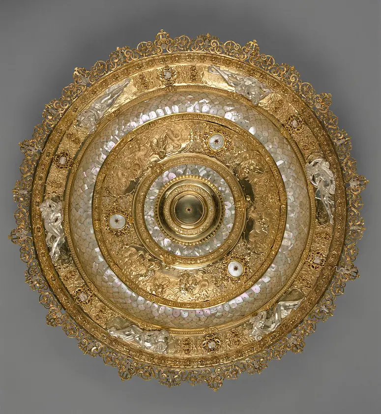 Ornate Basin with Ewer, Basin
