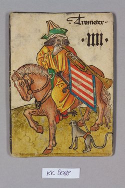 Kartenspiel, sog. Hofämterspiel