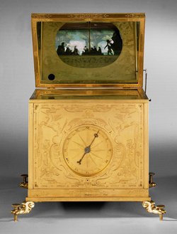 So-called First Rolling-Ball Clock