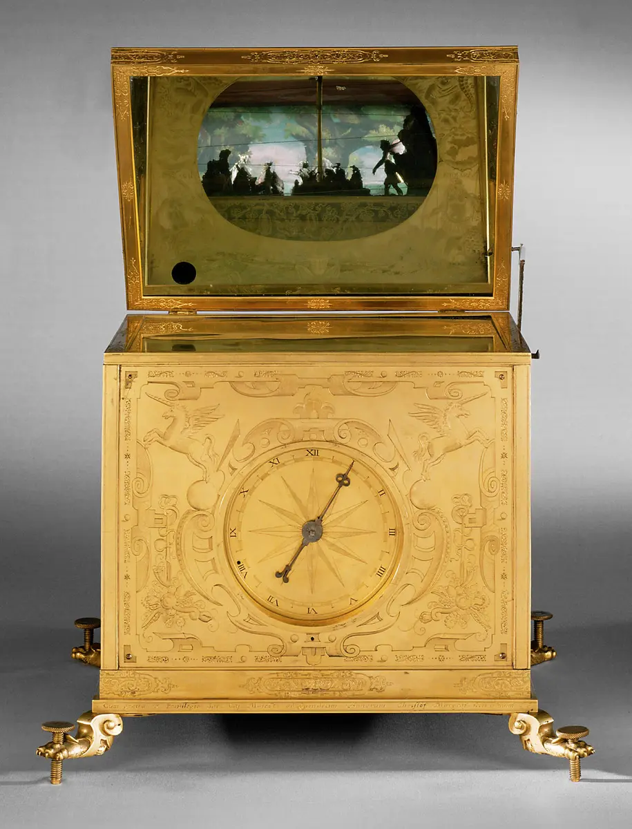 So-called First Rolling-Ball Clock
