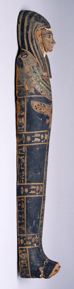 Deckel eines mumienförmigen Eingeweidesarges