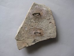 Fragment einer Verkleidungsplatte: Kämpfender Arimasp