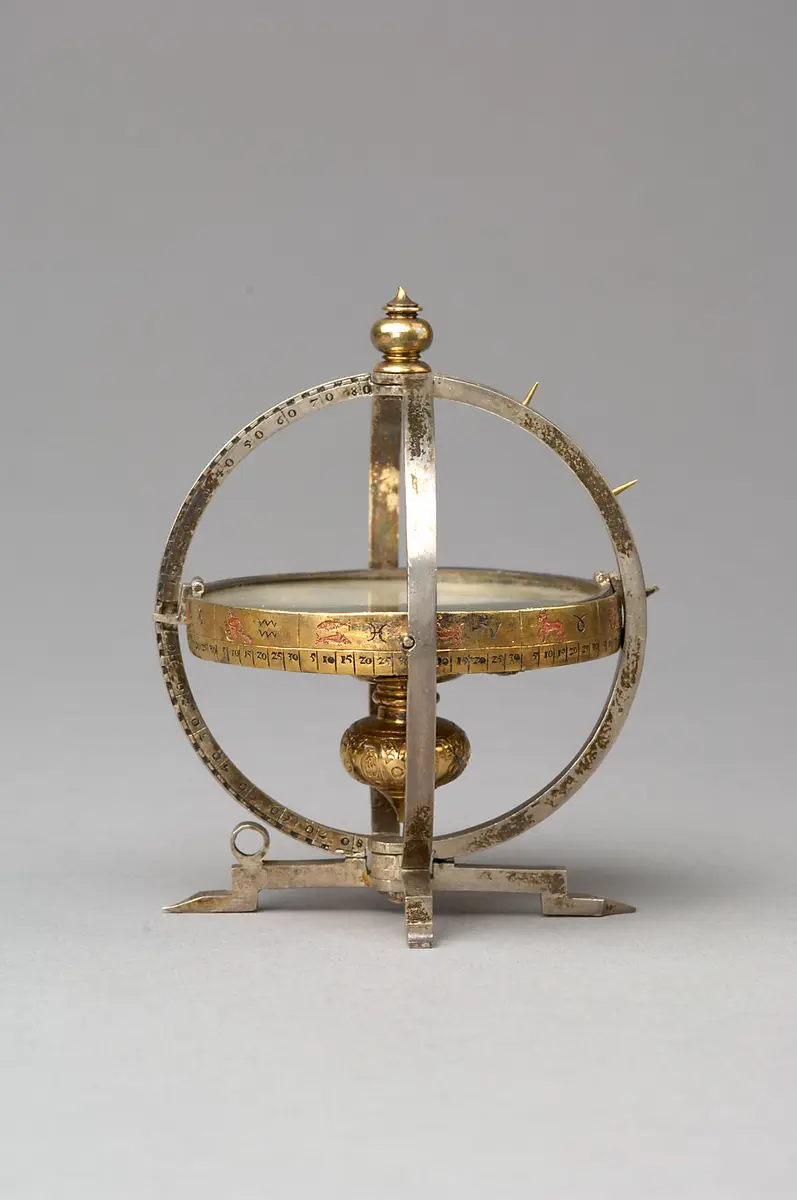 Azimuthalsonnenuhr (Horologium magneticum analemmaticum)