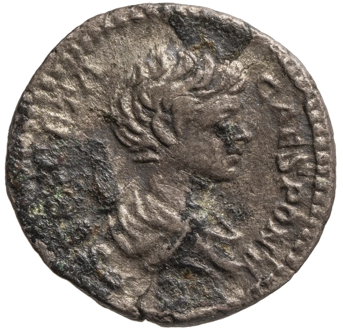 Septimius Severus mit Antoninus III. (Caracalla) und Geta (Caesar)