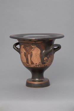 Mänade und Satyr