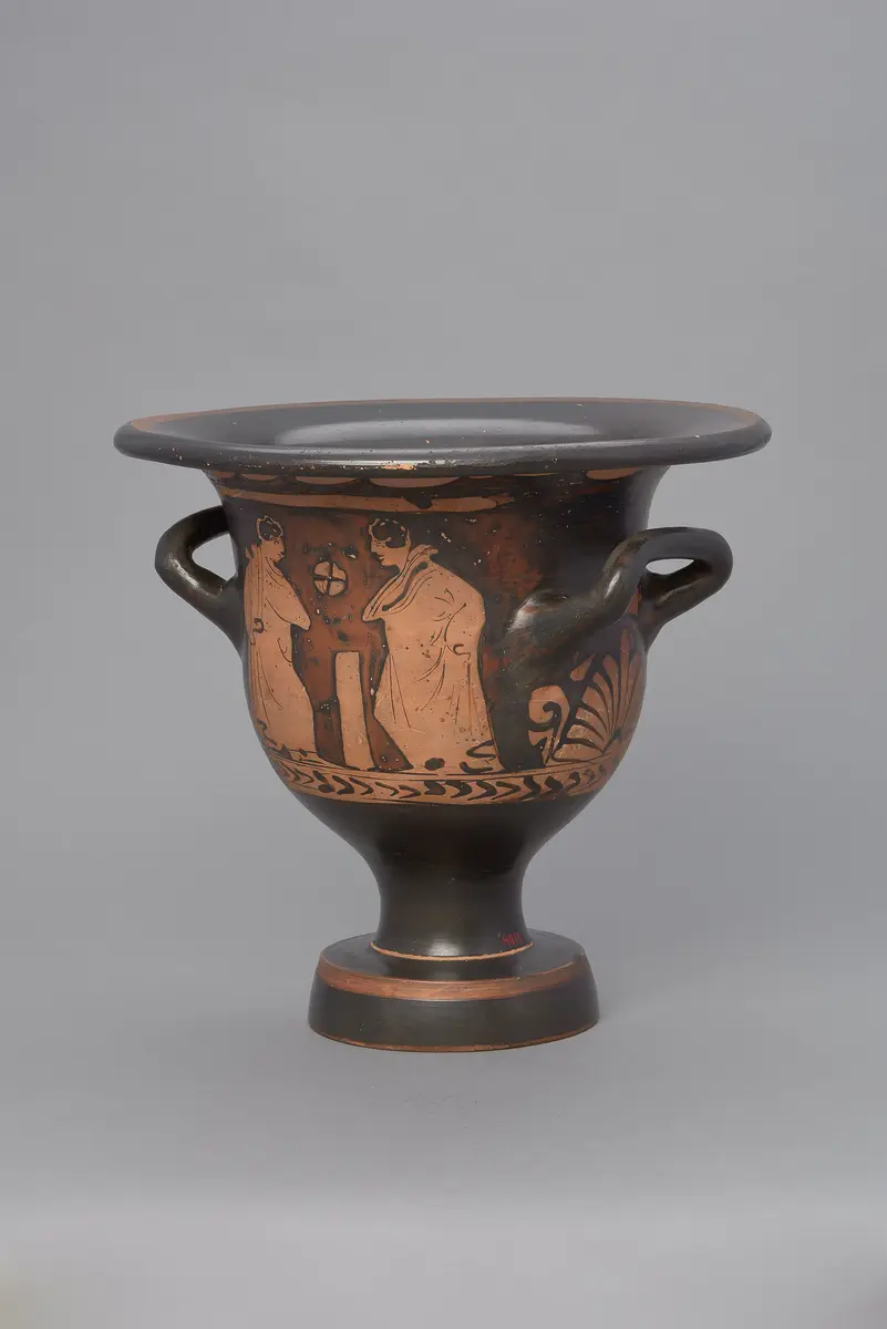 Mänade und Satyr
