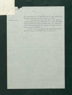 Dienstordnung für die Gemälderestaurieranstalt des Kunsthistorischen Museums